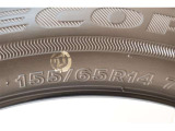 155/65R14   車両装着タイヤサイズです。 タイヤのご相談もトヨタモビリティ石川にお任せください