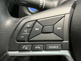 ステアリングスイッチ搭載!ハンドルひとつで手を離さなくても運転中視線をそらさなくても操作が出来て便利です♪