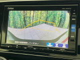 【バックカメラ】駐車時に後方がリアルタイム映像で確認できます。大型商業施設や立体駐車場での駐車時や、夜間のバック時に大活躍!運転スキルに関わらず、今や必須となった装備のひとつです!