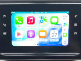 ●Apple Car Play:スマホとの有線接続で、ナビ・オーディオ再生などスマホのアプリ機能が画面でも使える便利機能です!