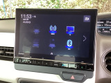 ナビ機能だけでなく、ミュージックサーバー、Bluetooth、フルセグテレビ、DVDとCD再生など、オーディオ機能がついています。