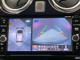 【アラウンドビューモニター】車を上から見下ろしているかのような映像で周囲の状況がひと目で確認、狭い駐車場に駐車するときも安心です♪