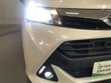 LEDヘッドライトです。デザイン性がよくとても明るいので、夜間の走行や悪天候でも安心です。しかも長寿命!