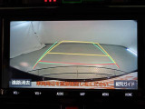 バックガイドモニターで、後方を確認しながら安心して駐車することができます。運転初心者も熟練者も必須の機能ですよ!