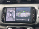 アラウンドビューモニター装備☆上から見たような画面で車庫入れも縦列駐車も安心です♪