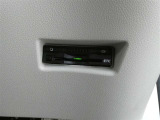 ETC車載器付きです。高速道路の料金所もスムーズに通過できます。