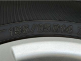 タイヤサイズは【155/65R14】