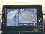 ◆アラウンドビューモニターは目視しにくい車の左下も映像で確認できるので安心です☆
