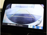 バックガイドモニターで、後方を確認しながら安心して駐車することができます。運転初心者も熟練者も必須の機能ですよ!