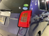 視認性がいいテールランプ。後続車にも存在をアピール。