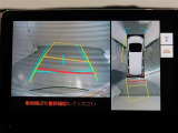 バックガイドモニターで、後方を確認しながら安心して駐車することができます。運転初心者も熟練者も必須の機能ですよ!