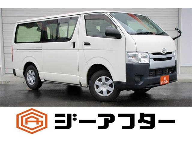 ハイエースバン 2.8 DX ロング ディーゼル 4WD 禁煙車 ストラーダナビ バックカメラ ク