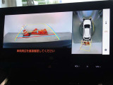 バックガイドモニターを装備しています、車庫入れもラクラクです。パノラミックビューモニターを搭載しています、上からの画像も表示されます。