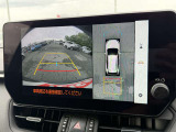 【パノラミックビューモニター】装備で空の上から見下ろすような視点で駐車が可能です☆前後左右の状況を把握出来るので安心感が違いますね(^^♪