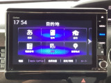 ドライブの必需品。見やすい・使いやすいHonda純正のメモリーナビを搭載しています。