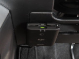 ETC車載器付きです。高速道路の料金所もスムーズに通過できます。