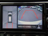 上からの視点で狭い駐車場への駐車などに役立つアラウンドビューモニターです♪