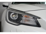 LEDヘッドライトで夜間の運転も安心です