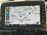 純正メモリーナビ付きです。フルセグTV視聴、Bluetooth接続といったオーディオ類も充実しています。9インチ画面で見やすくなっています。