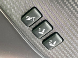 【メモリー機能付きパワーシート】ドライバーごとに設定したシート位置を記憶して、ボタン一つで切り替えできる便利な機能!運転する方が複数名いらっしゃるご家庭におすすめです♪