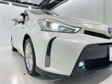 フォグランプ装着車です。暗い夜道の車両前方を明るく照らします