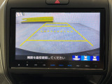バックカメラの画像です。車庫入れの安心感がアップしますね☆