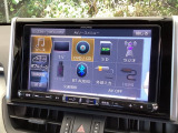 ナビ機能だけでなく、フルセグ、Bluetooth、DVDとCD再生などのオーディオ機能がついています!