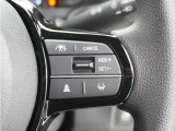 ◆アダプティブクルーズコントロール◆予め設定した車速内でクルマが自動的に加減速。前走車との適切な車間距離を維持しながら追従走行します。【LKAS】車線維持支援システムでステアリング操作を支援。