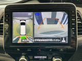 フロント・サイド・バック・全周囲カメラ付きで広範囲の確認が出来ます!スムーズな駐車・車庫入れをサポートいたします!