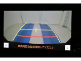 車庫入れもお任せのバックカメラ付き!