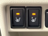【シートヒーター】寒い日に重宝するシートヒーター!エアコンより早く温まってくれるので寒がりの人も安心ですね♪エアコンの温風は乾燥するから苦手、という方にもをおすすめです。