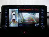 バックガイドモニターで、後方を確認しながら安心して駐車することができます。運転初心者も熟練者も必須の機能ですよ!