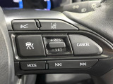 【レーダークルーズコントロール】高速道路での長距離走行が楽に!!自動で速度を保つクルーズコントロールが、衝突軽減システムと連携し、前方の車両を感知して車間を保つように速度調節してくれます!!