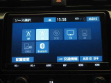 オーディオソース選択画面になります!Bluetooth対応しています!