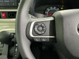 ステアリングスイッチ装備!運転しながら手元でオーディオの操作などができます。