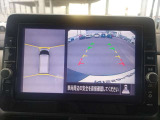 アラウンドビューモニター装備なので狭いところでも周囲を確認出来るので安心ですね。日産純正ナビMJ321D-W装着です。