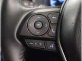 ステアリングスイッチが使い易いですね!