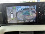 アラウンドビューモニター付で左側側面も見えるので縦列駐車も安心です!