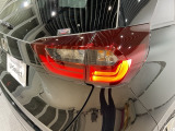 視認性がいいテールランプ。後続車にも存在をアピール。