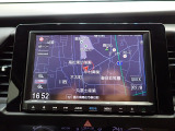 ホンダ純正ナビなのでダッシュボードにスッキリと収まっています。土地勘の無い所でも道に迷わず安心ですね!