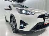 フォグランプ装着車です。暗い夜道の車両前方を明るく照らします