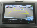 車庫入れ・駐車を安心サポート!バックカメラ装備です。