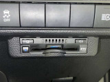 ETC車載器付きです。高速道路の料金所もスムーズに通過できます。