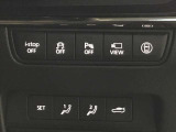 運転席回りのスイッチで安全装備のON/OFFも簡単に!