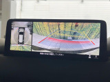【360&deg;ビューモニター】専用のカメラにより、上から見下ろしたような視点で360度クルマの周囲を確認することができます☆死角部分も確認しやすく、狭い場所での切り返しや駐車もスムーズに行えます。