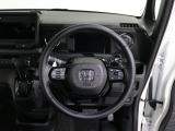 運転しやすいハンドルです。