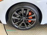 オレンジキャリパー(フロントLEXUSロゴ)装着でよりF SPORTらしい印象になっております。