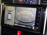 パノラミックビューモニターを装備。駐車場や交差点でクルマを真上から見るように周囲を確認できます。機能の詳細は販売店スタッフまでおたずねください。