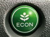 ★ECONスイッチ★ エコドライブを加速しよう!スイッチをONにすると、運転の仕方によるロスを抑え込み燃費をよくするようクルマが頑張ります(*^ー^*)燃費向上にチャレンジ♪