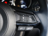 前走車両の速度に合せて、自車の速度を調整できる「アダプティブクルーズコントロール」を装備しています。